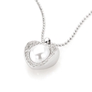 Misaki ezüst nyakék - QCRPCHERISHVAL