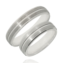 Ezüst női karikagyűrű 50-es méret - S563/N/50-DB