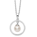 NANA KAY silver trends ezüst gyöngy nyakék - ST1112