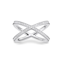 Thomas Sabo Sterling Silver gyűrű - TR2138-051-14-56