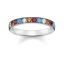 Thomas Sabo Sterling Silver gyűrű - TR2178-342-7-56