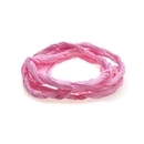 Thomas Sabo rózsaszín selyem nyaklánc - X0148-162-9