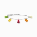 Thomas Sabo x Haribo gumimaci kristályüveg karkötő 19 cm - A2152-017-7-L19
