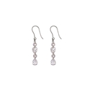 Alisia ezüst fülbevaló