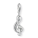 Thomas Sabo violinkulcs charm - 0845-001-12