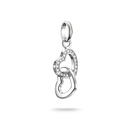 Thomas Sabo Charm Club Connect összefonódott szívek charm medál