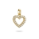 Thomas Sabo Charm Club Connect aranyozott nyitott szív charm medál - CC1237-414-14