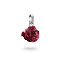 Thomas Sabo Charm Club Connect vörös rózsa charm medál - CC1263-007-10
