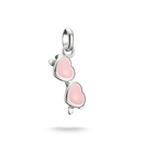 Thomas Sabo Charm Club Connect Rózsaszín napszemüveg charm medál - CC1302-007-9