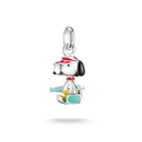 Thomas Sabo Charm Club Connect Peanuts™ Snoopy strandfelszereléssel charm medál - CC1345-664-7