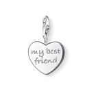 Thomas Sabo szív charm - 0799-001-12