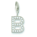 Thomas Sabo "B" charm - 0224-051-14