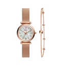 Fossil Carlie női óra szett - ES4443SET