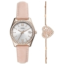 Fossil Scarlette női óra szett - ES4607SET