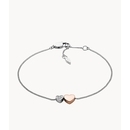 Fossil Sutton dupla szív női karkötő - JF03095998