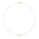 Jackie Gold dupla kör arany nyaklánc 45 cm - JKN20-048