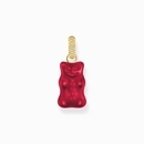 Thomas Sabo x Haribo piros gumimaci kristályüveg medál - PE967-414-10