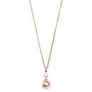 Misaki ezüst nyakék - QCRPFEELPINK