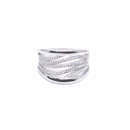 Diana Silver ezüst gyűrű 57-es méret - R-0123-57