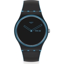 Swatch Minimal Line Blue unisex óra - SO29S701