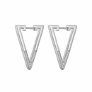 NANA KAY silver trends ezüst háromszög fülbevaló