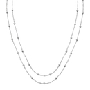 NANA KAY silver trends ezüst dupla nyakék