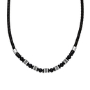 STEELWEAR London férfi bőr nyaklánc 50 cm - SW-931