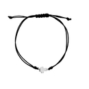 Ekan fehér arany kereszt karkötő - XB18230L-F