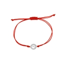 Ekan fehér arany mancs karkötő - XB40390L-P