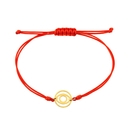 Ekan arany mindent látó szem karkötő