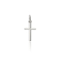 Fehér arany kereszt medál (01-0252-CR-F)