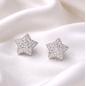 Ezüst gyerek csillag fülbevaló (02107-353)