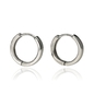 Ezüst karika fülbevaló (02114-28)