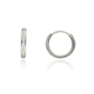 Ezüst karika fülbevaló (02114-33)