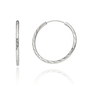 Ezüst karika fülbevaló (02201-3)