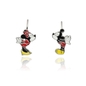 Ezüst Mickey & Minnie gyerek fülbevaló (02203-45)