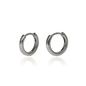 Ezüst karika fülbevaló (02212-11)