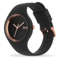 Ice-Watch Ice Glam Black Rose-Gold Small óra (024521)