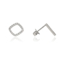 Fehér arany fülbevaló (02F107-6-BV_KT)
