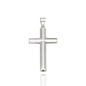 Ezüst kereszt medál (09137-17)