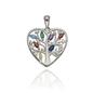 Ezüst szív medál (09139-59)