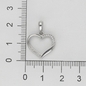 Ezüst szív medál (09139-69)