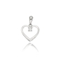 Ezüst szív medál (09139-73)