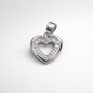 Ezüst szív medál (09139-77)