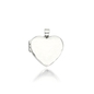 Ezüst nyitható szív medál (09214-1)