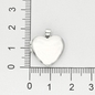 Ezüst nyitható szív medál (09214-1)