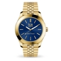 Ice-Watch Ice Steel Solar Power Gold Blue Medium óra (023798)