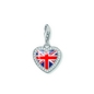 Thomas Sabo Brit szív zászló charm (1165-628-10)