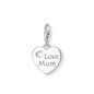 Thomas Sabo "LOVE MUM" charm (1055-001-12)