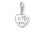 Thomas Sabo TI AMO szív charm (1406-001-12)